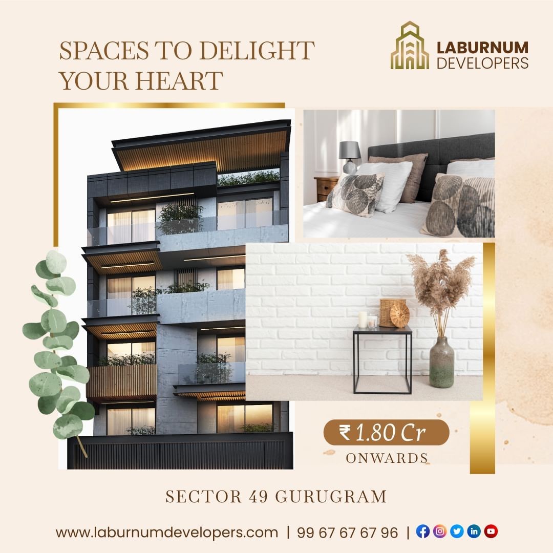 Luxury Homes at Sector 49, Gurugram by Laburnum Developers