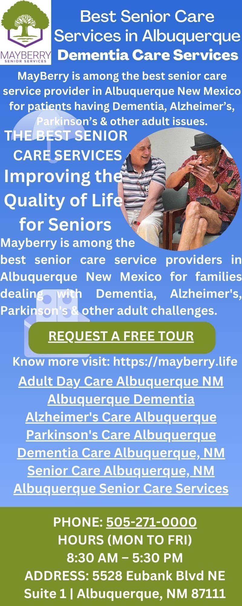 Best Senior Care Services in Albuquerque, Dementia Care Services