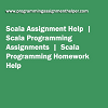 Scala Programming Homework Help