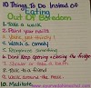 Things To Do Instead Of Eating Out Of Boredom