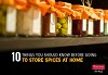 10 things you should know before going to store spices at home