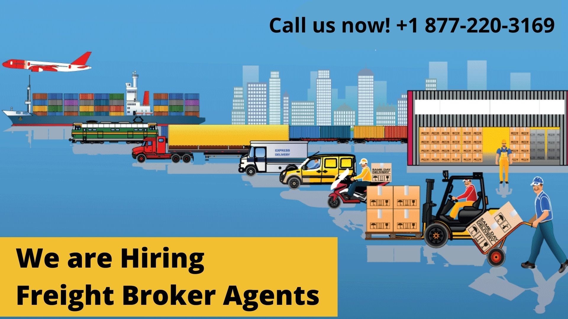 We are Hiring Freight Broker Agents