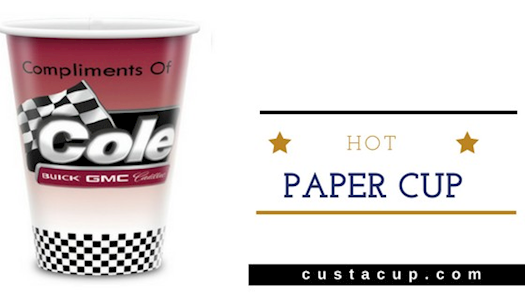 Buy Wholesale Personalized Hot Paper Cups With Custom Design From The leading CustACup Store