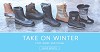 Take on Winter with these wide range of boots