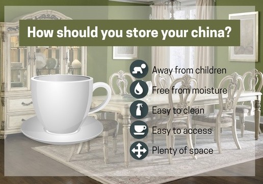How to store your china