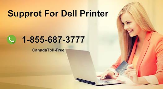 Support For Dell Printer Canada Toll-Free Number 1-855-687-3777