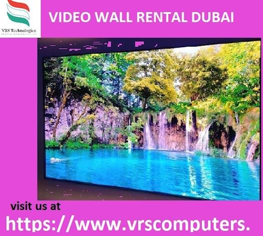 Video wall rental Dubai