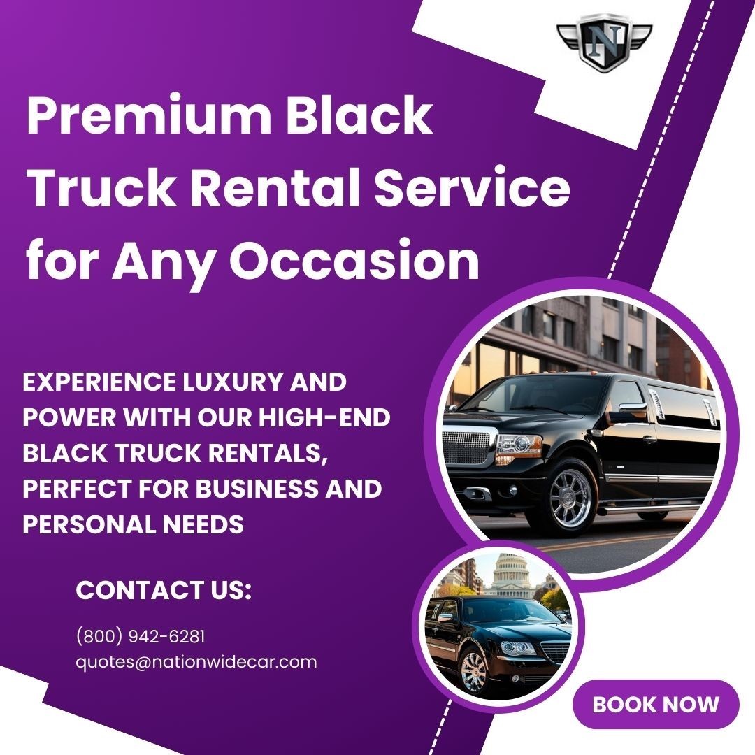 Black Truck Rental Service