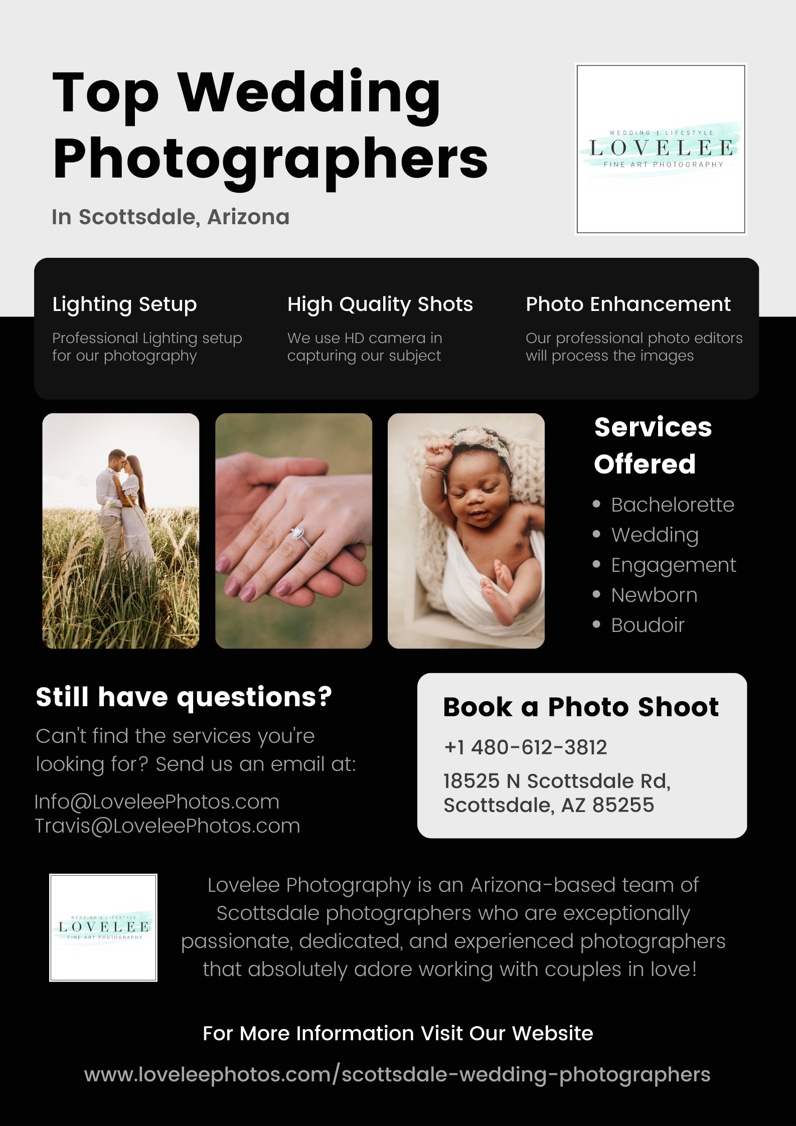 Top Wedding Photographers in Scottsdale, AZ - Lovelee Photography