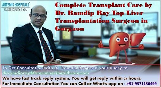 Complete Transplant Care by Dr. Ramdip Ray Top Liver Transplantation Surgeon in Gurgaon
