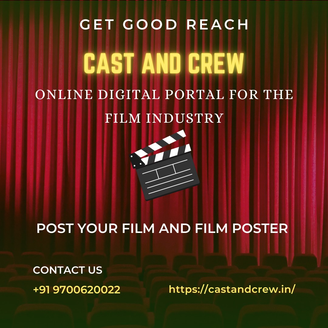 Cast and Crew Online Digital Portal for Films in the film Industry