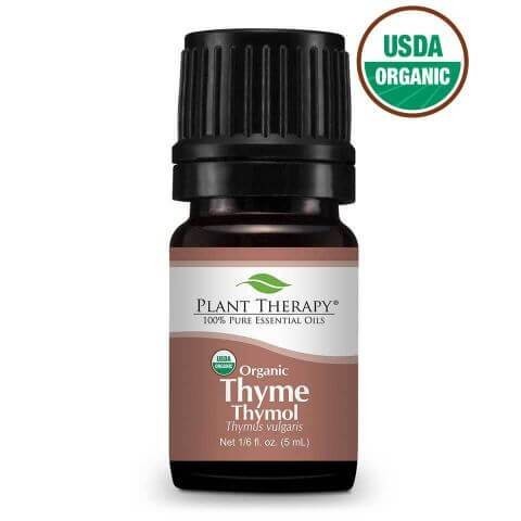 Shop Now Plant Therapy Thyme Thymol Organic Essential Oil - Oily Pod