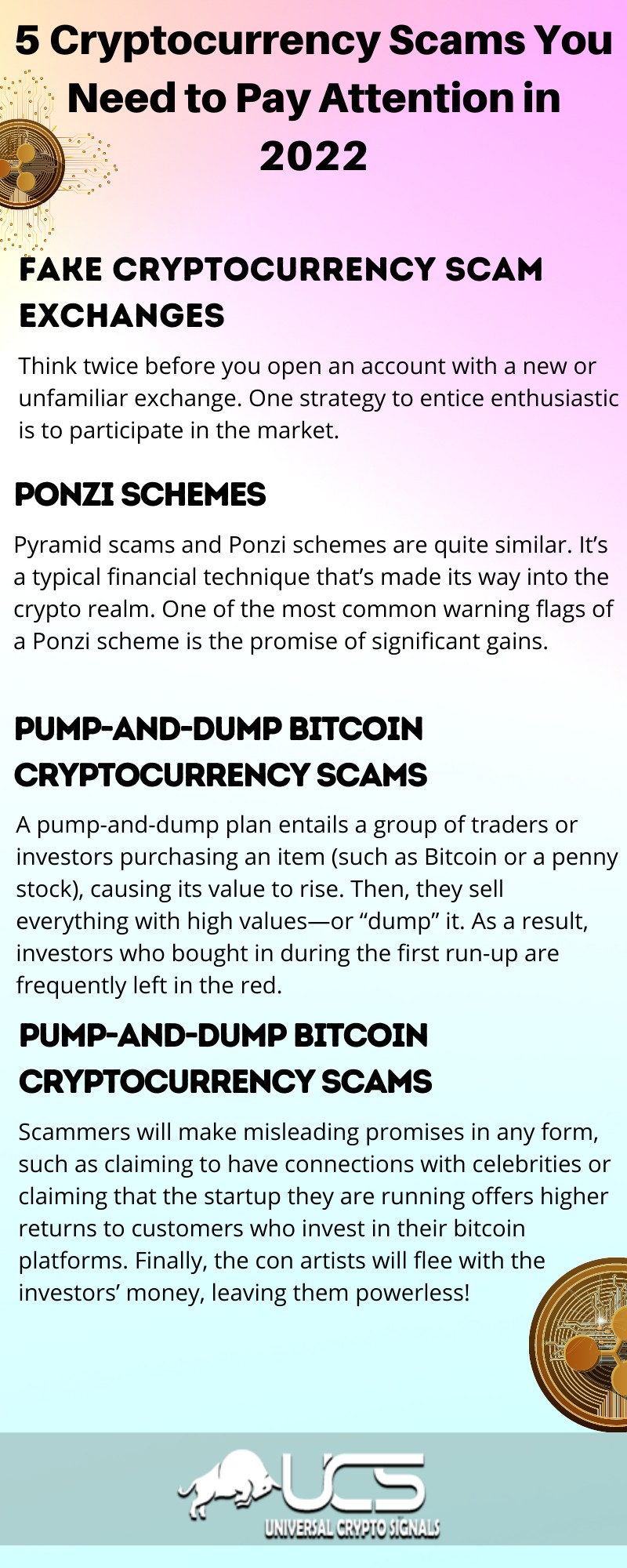 5 Cryptocurrency Scams You Need to Pay Attention in 2022