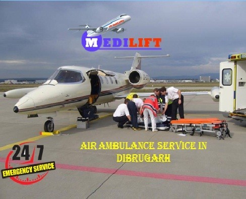 Emergency Air Ambulance Service in Dibrugarh