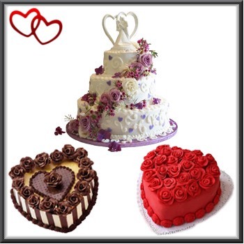 Get this top designer valentine day cakes in Noida