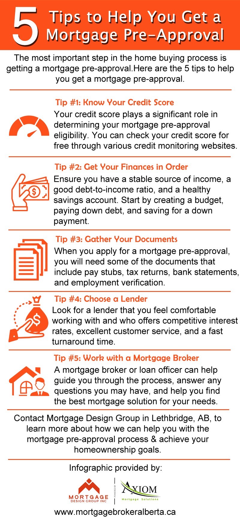 5 Tips to Help You Get a Mortgage Pre-Approval