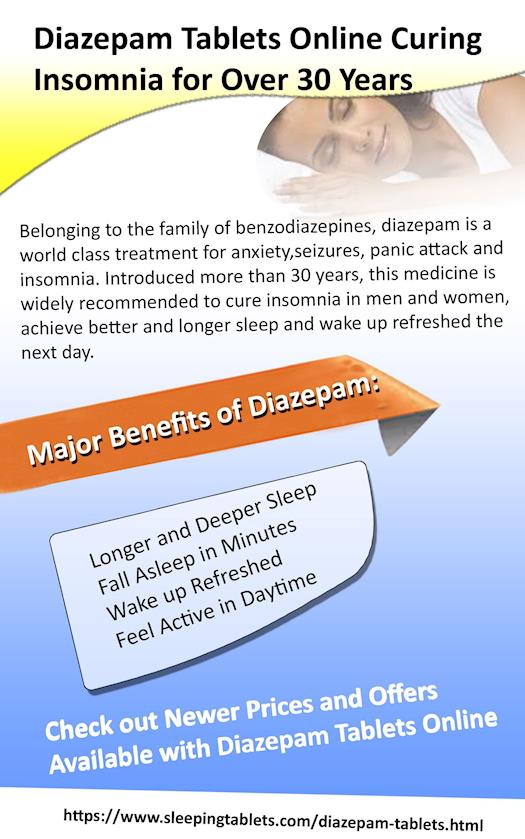 Diazepam Sleeping Tablets