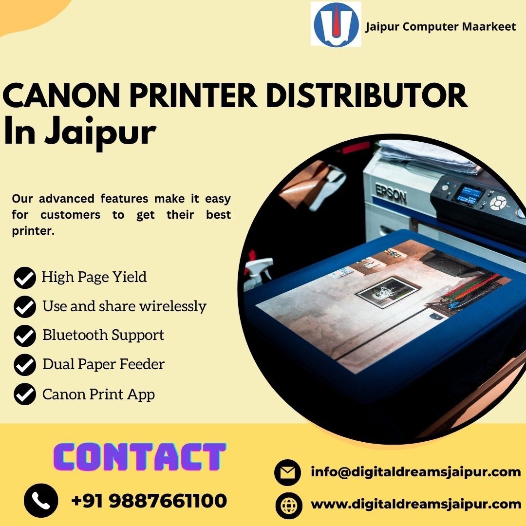 Best Canon Printer Distributor In Jaipur