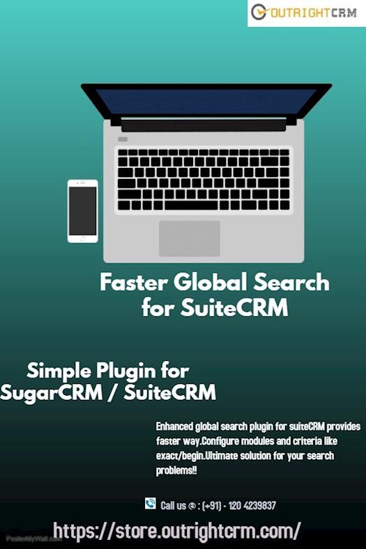 Faster Global Search in SuiteCRM Integration.