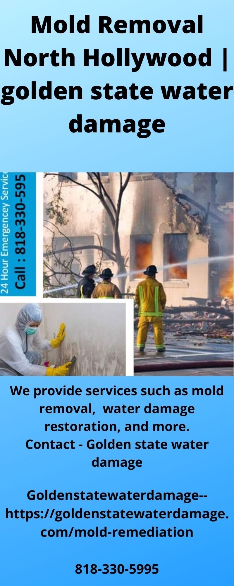 mold removal North Hollywood | golden state water damage