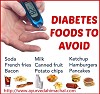 Diabetes Foods To Avoid