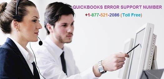 Quickbooks error support  number +1-877-521-2086
