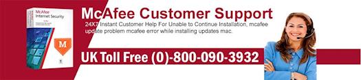 McAfee Contact Number UK 