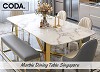 Custom Marble Dining Table in Singapore | CODA