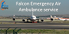 Avail Air Ambulance Service in Jabalpur by Falcon Emergency