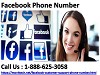 Facebook service is available on our 24*7 active 1-888-625-3058 Facebook Phone Number