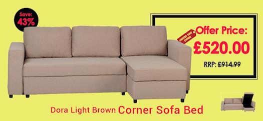 Buy Stylish Corner Sofa Bed | Furniture Direct UK