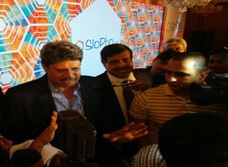 Kapil Dev launches Silver Touch's SloPho - India's first Social Gamified Collaboration Platform