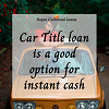 Choosing car title loan toronto is a good option?
