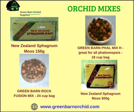 Grow your orchids with Orchid  Mixes-Available at Green Barn Orchid Supplies