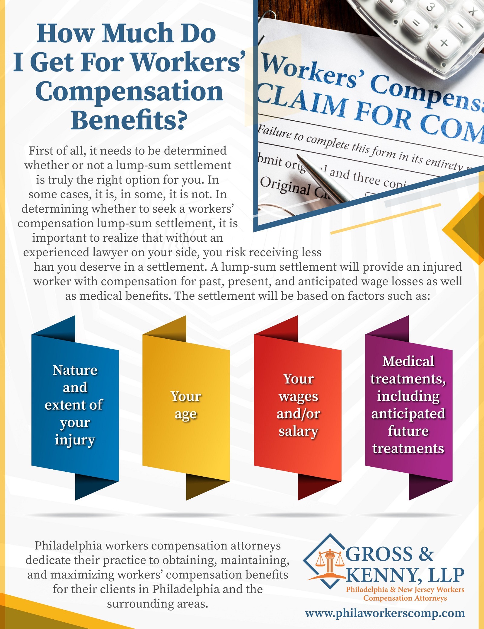 How Much Do I Get For Workers’ Compensation Benefits?