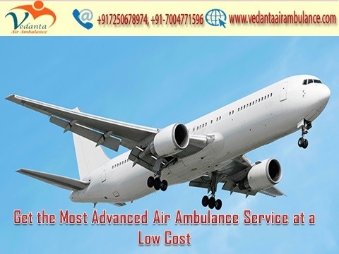 Take Advanced Air Ambulance Service in Guwahati by Vedanta Air Ambulance