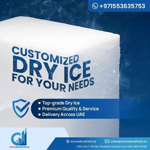 Your Trusted Dry Ice Supplier in Abu Dhabi