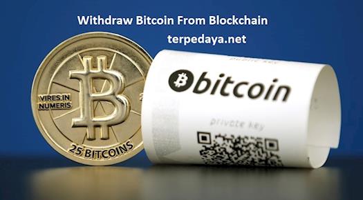 Withdraw bitcoin from blockchain to bank account