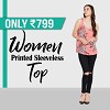 Only?799 WOMEN PRINTED SLEEVELESS TOP #OXOLLOXO #NEWARRIVALS