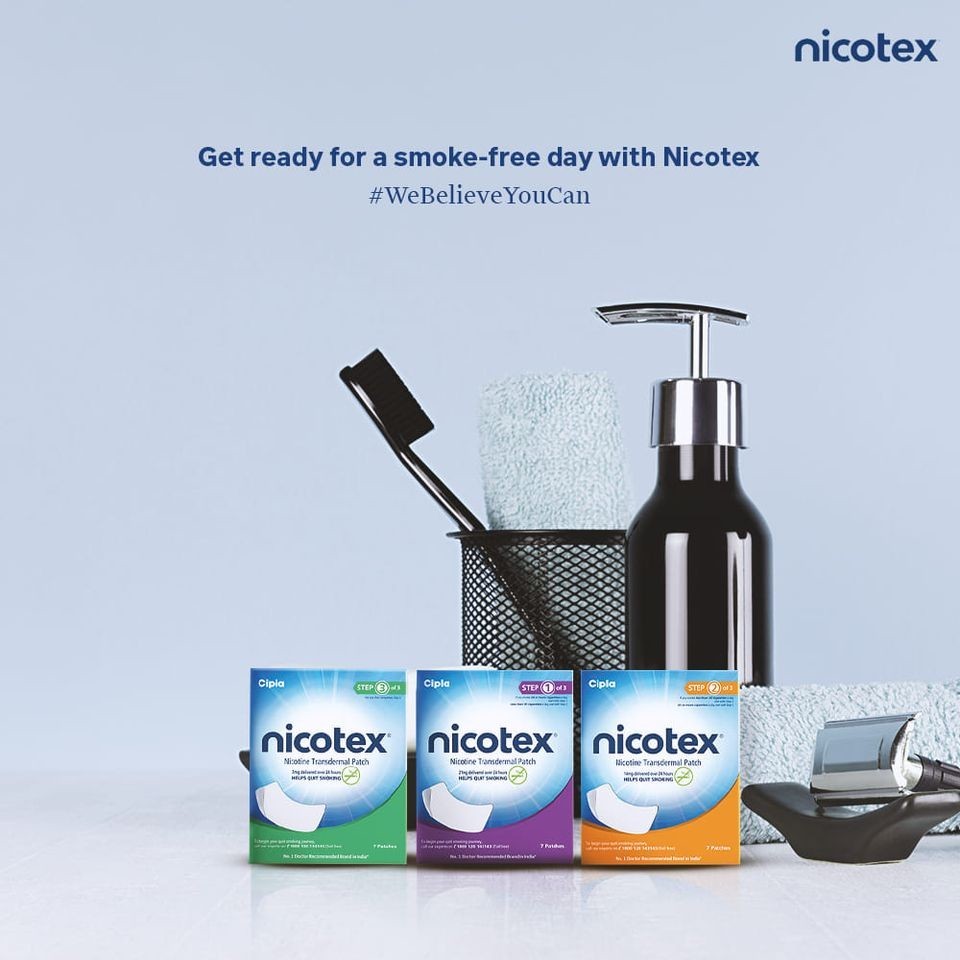 Get Ready for Smoke Free Day with Nicotex Patch