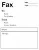 Free SAMPLE FAX  cover sheet