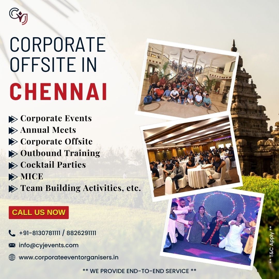 Corporate Team Outing in Chennai – Corporate Offsite Venues 
