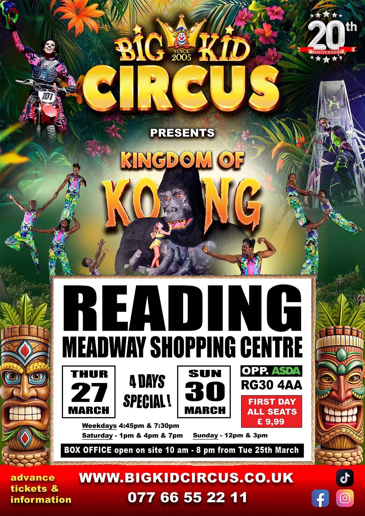 Big Kid Circus in Reading – Exciting Family Fun and Spectacular Performances!