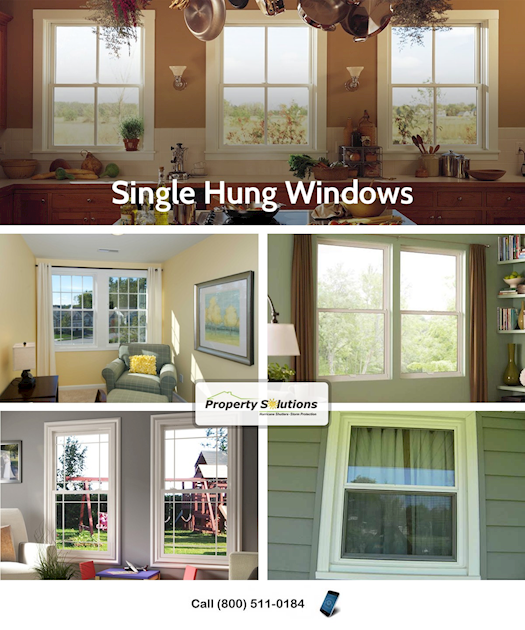 Single Hung Windows in South Florida