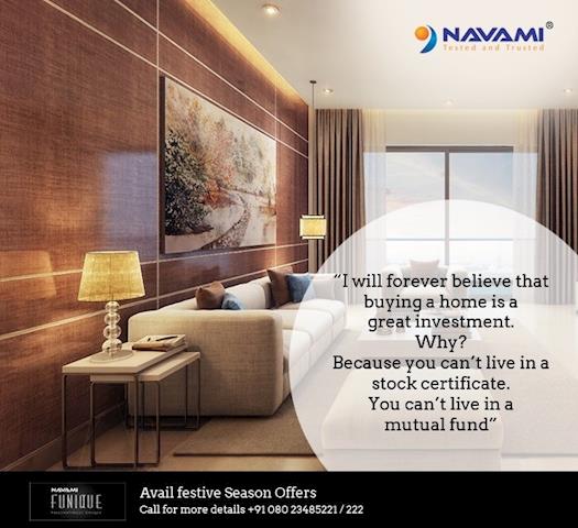   Real estate will always be the best investment quote by best builders in bangalore