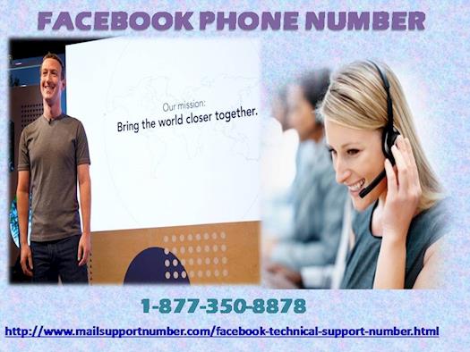 Acquire Facebook Phone Number 1-877-350-8878 to recover your lost Facebook page