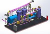 3D Pipe Model - Piping Design Engineering and P&ID Drafting