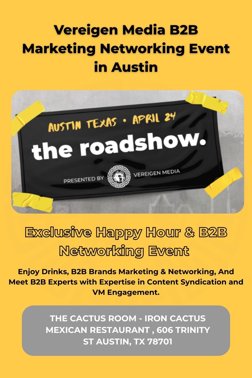 Vereigen Media B2B Networking Event Austin TX