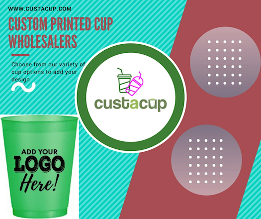 Get Exclusive Custom Printed Cup Wholesaler At CustACup