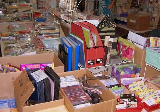 annual Scrap & Stamp Yard Sale